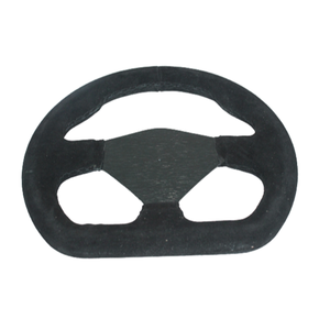 Volant de course en cuir suédé, 255mm, pour Porsche Tesla - Product Image 1