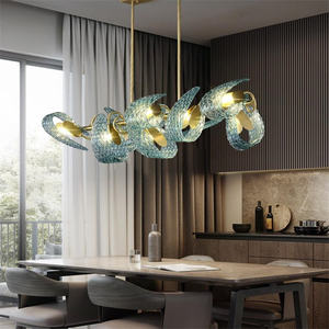 JYLIGHTING Art LED Light di lusso Design moderno moda retrò lampadari e luci a sospensione in vetro luce a sospensione per interni - Product Image 1