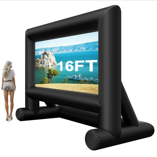 Outdoor Multifunctional Advertising Inflatable Projector Screen Gonflables Publicitaires Event Giant Inflatable Movie Screen
