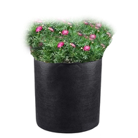 Sac de culture de plantes de jardin en feutre noir pour pot de fleurs de légumes à la maison pour la plantation
