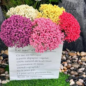 Ramo de Flores Artificiales de Gypsophila, Simulación de Plástico, Decoración para el Hogar, Arreglo Floral, Ramo de Boda - Product Image 4