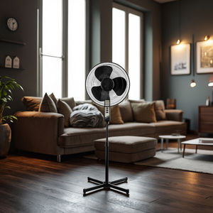 <span class=keywords><strong>Ventilateur</strong></span> de refroidissement à air d'été mécanique en plastique électrique à faible bruit 3 vitesses oscillant classe A + hôtel réglable économe en énergie - Product Image 5