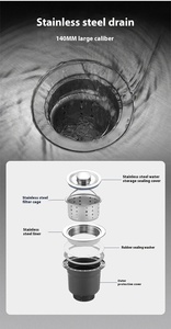 80x50cm bagno <span class=keywords><strong>lavello</strong></span> <span class=keywords><strong>cucina</strong></span> <span class=keywords><strong>vasca</strong></span> <span class=keywords><strong>con</strong></span> scarico - Product Image 6