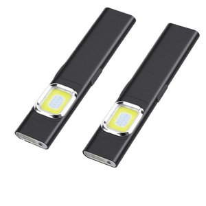 Lampe de travail LED rechargeable, lampe torche de poche, design avec clip magnétique au dos, plusieurs modes d'éclairage pour la réparation automobile, la randonnée, le <span class=keywords><strong>camping</strong></span> - Product Image 2