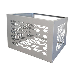 Traditional Wooden Balcony Railing With Laser Cut Pattern Wall Mounted Design For Outdoor Use - Product Image 5