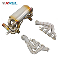 Système d'échappement arrière à soupapes en titane pour Ferrari F430 Scuderia 16M 4.3L 2009-2015, silencieux sport de course