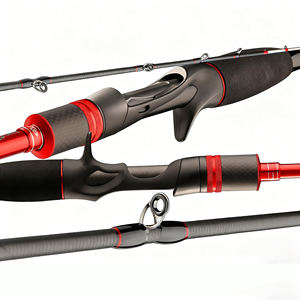 <span class=keywords><strong>Canne</strong></span> à pêche en mer AnglePeak MH H ML, en fibre de carbone, 2 sections, pour jigging lent, 1,65 m-2,02 m, pour saumon - Product Image 1