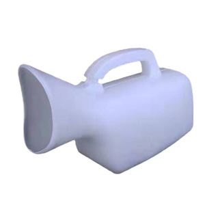 Urinoir féminin ovale portable épaissi pour adultes et personnes âgées avec couvercle blanc et bleu, origine Hebei, usage domestique - Product Image 2
