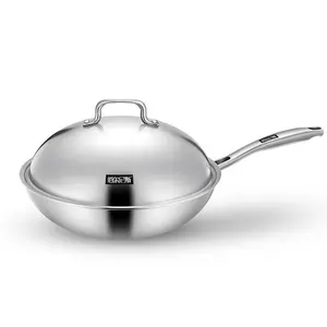 Buy Wholesale China Hot Sale Kitchen 32cm Tri-ply Stainless Non