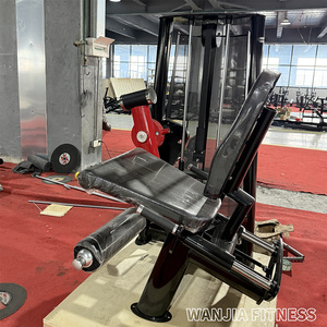Equipo de gimnasio ajustable comercial para culturismo Máquina de carga de pines de fitness para extensión de piernas de entrenamiento de ejercicio - Product Image 6