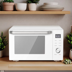 High Quality 34L 220V/50HZ Mechanical Control Stainless Steel Countertop <b>Microwave</b> Oven 1000W Child Lock Home Use Kitchen Microw - Product Image 4
