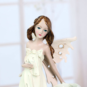 Juego de Accesorios de Baño de Estilo Nórdico, Figura de Ángel de Resina, Organizador de Loción para Baño, Decoración para el Hogar, Regalo - Product Image 5