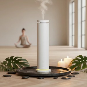 Gift Sets and Presents Matt Surface Elegant Light <b>Waterless</b> Home Scent Fragrance Tower Aroma <b>Diffuser</b> with Remote Control - Product Image 1