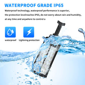 Lampione Solare da Esterno Impermeabile 400W, Lampada <span class=keywords><strong>a</strong></span> Palo IP65 Impermeabile, Illuminazione LED per Giardino e Strada - Product Image 2