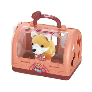 견면 벨벳 개 저장 상자 아름다움 케이스 세트 판매를 위한 가장하는 애완 동물 장난감