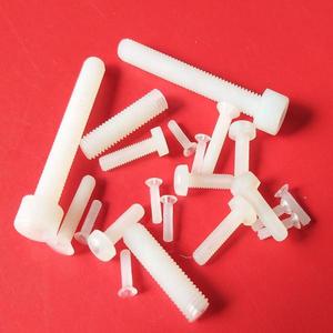 Vis à machine fendues en nylon M3 M4 M5 M6, vis à tête fraisée fendues en plastique - Product Image 4
