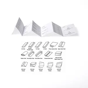 맞춤형 디자인 전단지 사용자 안내서 전자 제품 설명서 소책자 카드 사용자 수동 팜플렛 인쇄