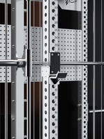 Rack de musculation multifonctionnel complet en acier inoxydable 304, style câble, pour intérieur, unisexe, avec machine Smith et rack à squats, 250 cm