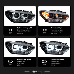Accessoire automobile AKD Car Styling pour BMW F20, lentille de projecteur LED pour phare, 2015-2018 F21 <span class=keywords><strong>116i</strong></span> 118i 120i, signal DRL - Product Image 3