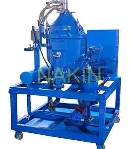 Small Capacity Used Engine Waste Oil Centrifuge Black Diesel Oil Purifier Automatic Centrifuge Oil Filter