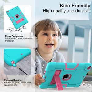 Cantis Heavy Duty Antichoc Enfants Tablet Case Smart Cover pour Apple iPad 10.2 Case 9th Gen 2021 - Product Image 3