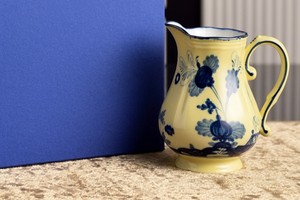 Pichet à lait en porcelaine florale européenne vintage avec poignée et bordure dorée, cruche à crème en céramique pour table à manger, décoration d'intérieur, cadeau - Product Image 5
