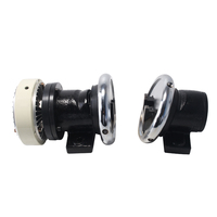 ZJZX AQKP STO/STW Tipe Dudukan As Roda Flange Safety Chuck Poros Ekspansi Pneumatik Paduan Aluminium