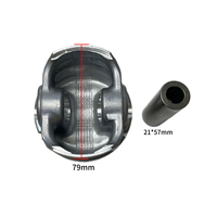 Pièces de moteur d'usine personnalisées Jeu de segments de cylindre 79MM pour Volvo S60 V40 S80 1.6T OE CJ5Z-6108-A STD 025 050