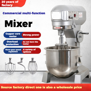 Thương mại 40L 20L 10L bánh chân không bánh máy tự động điện trứng Beater và hành tinh Mixer - Product Image 6