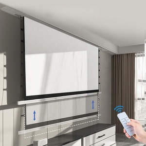 133 "lớn tab-căng thẳng điện cơ giới alr 4K HD điện tử màn hình chiếu - Product Image 2