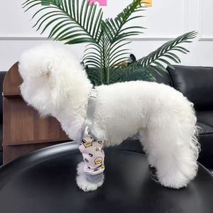 Genouillères et Coudières pour Animaux de Compagnie, Protections Articulaires, Motifs Étoile Bleue et Violette, Ours Jaune Crème, en Polyester, Fournitures pour Animaux - Product Image 3