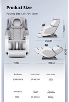 2026 Luxus-Massagesessel mit 8D-Zero-Gravity-Technologie, Neues Beliebtes Tragbares Raumkapsel-Design