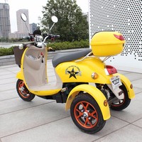 Scooter électrique à 3 roues sécurisé, scooter électrique, cyclomoteur, fournisseur chinois pour personnes âgées, femmes et enfants