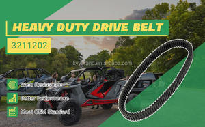 Courroie d'entraînement intérieure KYY en gros NO0627-036 3211104 Courroie trapézoïdale compatible avec Polaris 2006 440 <span class=keywords><strong>IQ</strong></span>, 2005 440 Pro X Liquid Racer - Product Image 6