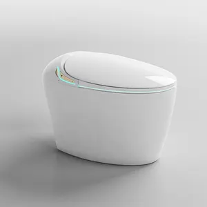 Роскошный умный туалет для дезинфекции яиц, электронный биде, керамический напольный унитаз
