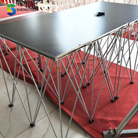 Truss en aluminium haute résistance 400x400mm pour suspension de projecteurs et d'enceintes Line Array