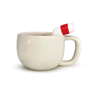 Enorme Toothy <span class=keywords><strong>Cuphead</strong></span> Smile Taza de café de cerámica Adorable diseño de dibujos animados Taza de porcelana - Product Image 2