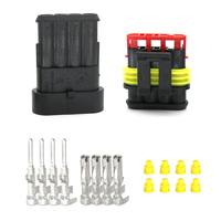 Connecteur AMP multi-contacts 1P-6P, coque en nylon étanche, borne en cuivre haute conductivité, application de câblage pour équipement industriel