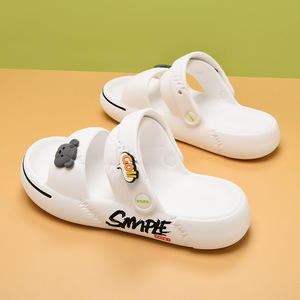 Pink EVA Flat Sandals Women Summer Anti Slip Breathable Comfortable Outdoor Beach <b>Slides</b> Sporty Style Open Toe Casual Shoes - Product Image 3