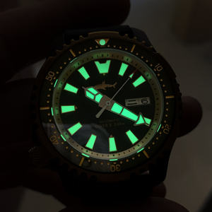Reloj de Buceo Automático NH36 con Fecha, Luminoso C3, Resistente al Agua 200m, Cristal de Zafiro, Acero Inoxidable, Mecánico - Product Image 5