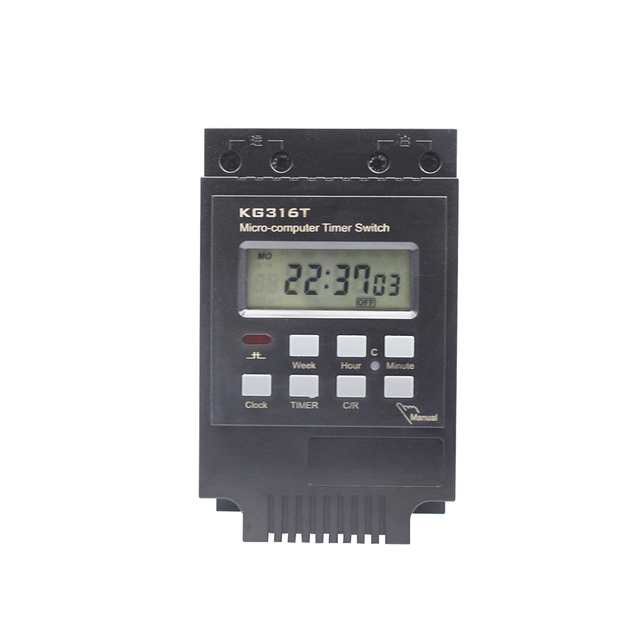 Naidian Electronic Timer KG316T AC220V AC110V DC12V DC24V AC24V Digital Timer Switch
