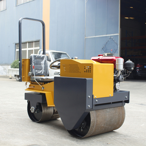 Rouleau compresseur routier autoporté 850 kg, 1 tonne, double tambour, EPA CE, type <span class=keywords><strong>pied</strong></span> <span class=keywords><strong>de</strong></span> <span class=keywords><strong>mouton</strong></span>, prix - Product Image 5