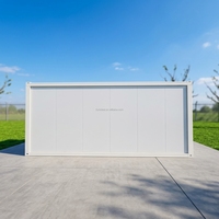 Maison conteneur pliable personnalisée, vidéo, OEM, ODM, couleur et aménagement personnalisables, cabane préfabriquée pour le glamping, les complexes hôteliers et les jardins.