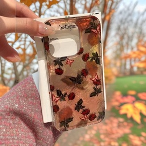เคสโทรศัพท์ iPhone 17 Pro Max สไตล์วินเทจยุโรปและอเมริกา ลายกุหลาบ น้ำแข็ง รูใหญ่ ป้องกันการตกกระแทก ครอบคลุมเต็มตัว - Product Image 2