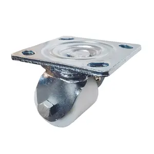 <span class=keywords><strong>Roulette</strong></span> en nylon pivotante rigide industrielle robuste de taille <span class=keywords><strong>mini</strong></span> - Product Image 3