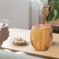 Mini diffuseur de désodorisant silencieux USB pour huiles essentielles, mini humidificateurs portables à grain de bois pour la maison, vente en gros