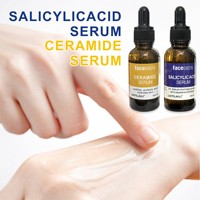 Soin du visage Sérum à l'acide salicylique 2% naturel biologique Céramide hydratant Aloe vera Essence apaisante pour le visage pour le soin de la peau