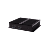WLANiPC Mini PC Industrial Core i7 11th 1165G7 8GB DDR4 256GB 2 LAN 6 RS232 RS485 Computadora sin ventilador