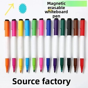 12 Colors <b>Magnetic</b> Erasable Alcohol-Based <b>Whiteboard</b> Markers Printable - Product Image 1