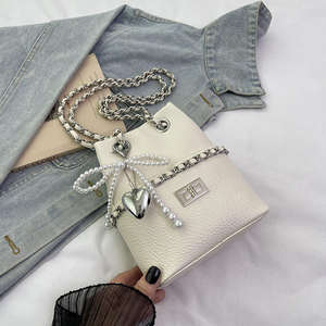 Sac à main élégant de haute qualité pour femme, sac à bandoulière pour femme, sac à chaîne, sac seau - Product Image 2